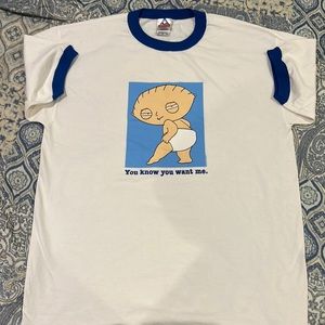 Vintage 2000s Stewie T Shirt Sz Xl You Know You Want Me Family Guy
